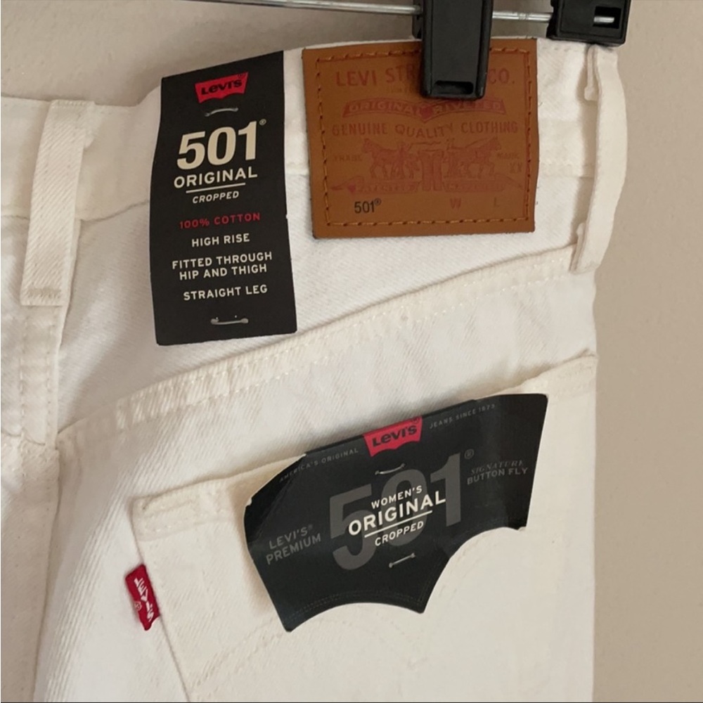 Levi’s 501 Original Cropped High Rise 27x26